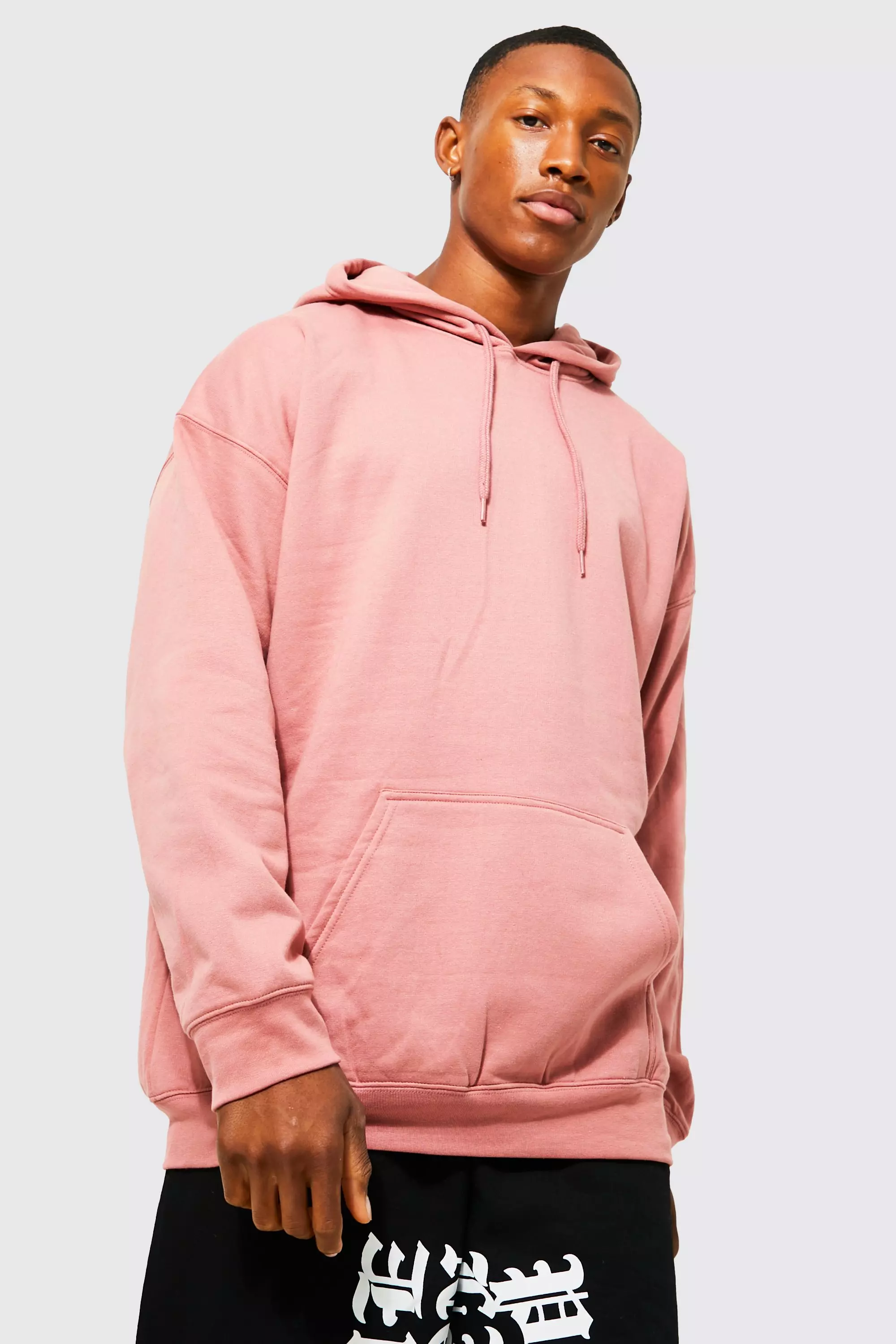 Pink drip hoodie sale